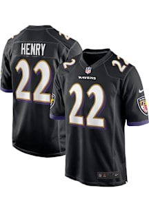 Derrick Henry  Nike Baltimore Ravens Black Alt Football Jersey
