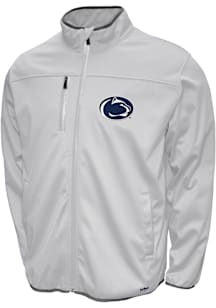 Penn State Nittany Lions Mens White Softshell Medium Weight Jacket
