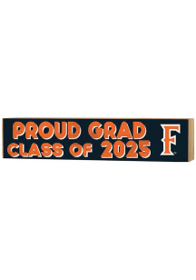 KH Sports Fan Cal State Fullerton Titans 3x13 Block Sign Class of 2025 Sign - Navy Blue