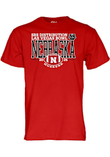 Blue 84 Nebraska Cornhuskers Red 2025 Las Vegas Short Sleeve T Shirt