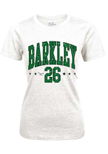 Saquon Barkley Philadelphia Eagles Womens White Triblend Player T-Shirt