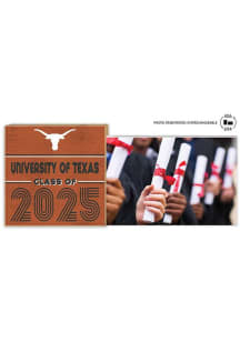 Texas Longhorns Class of 2025 unique photo frame Picture Frame - Burnt Orange