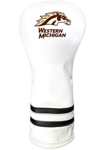 White Western Michigan Broncos Vintage Fairway Golf Headcover