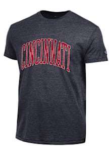 Cincinnati Bearcats Black Champion Arch Name Short Sleeve Fashion T Shirt