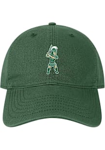 Michigan State Spartans Green Baseball Sparty EZY Youth Adjustable Hat