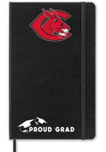 Central Missouri Mules Proud Grad team logo Notebook and Folder - Black