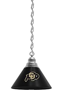Colorado Buffaloes Single Silver Billiard Lamp