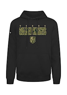 Levelwear Vegas Golden Knights Mens Black Podium Protect Long Sleeve Hoodie