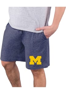 Mens Michigan Wolverines Navy Blue Concepts Sport Quest Shorts