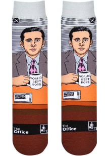 Scranton Michael Scott Mens Crew Socks