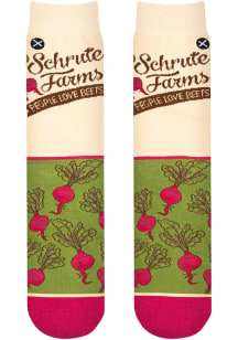 Scranton Schrute Farms Mens Crew Socks