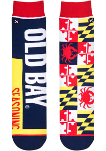 Maryland Old Bay Split Mens Crew Socks