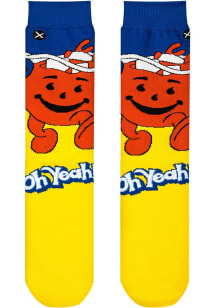 Nebraska Kool-Aid Man Mens Crew Socks