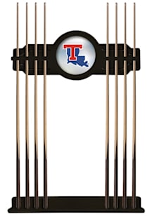 Louisiana Tech Bulldogs Solid Wood Cue Rack Pool Table