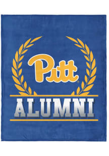 Blue Pitt Panthers Alumni Silk Touch Fleece Blanket
