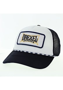 Drexel Dragons White Mid Pro Rope Trucker Adjustable Hat