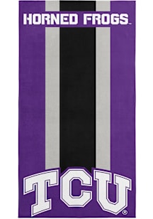 TCU Horned Frogs Zone Read Beach Towel