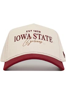 No Rivals Iowa State Cyclones Vintage Adjustable Hat - Ivory