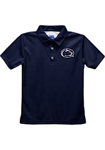Vive La Fete Penn State Nittany Lions Toddler Navy Blue Team Short Sleeve Polo Shirt
