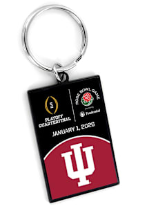Indiana Hoosiers 2025 Rose Bowl Keychain - Red