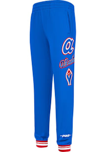Pro Standard Atlanta Braves Toddler Blue Retro Classics Bottoms Sweatpants