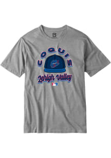 Summit Sportswear Lehigh Valley Ironpigs Grey COPA 2025 Short Sleeve T Shirt