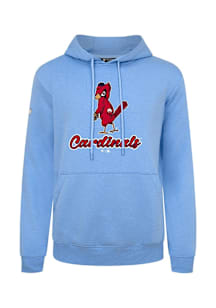 Levelwear St Louis Cardinals Mens Light Blue Podium Seeing Red Long Sleeve Hoodie