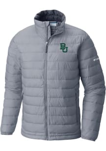 Mens Baylor Bears Columbia Mens Powder Lite Heavyweight Jacket - Grey
