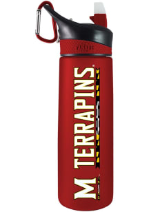 Red Maryland Terrapins 24oz Tritan Plastic Water Bottle