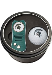 Green Michigan State Spartans Switchblade Golf Ball Golf Gift Set