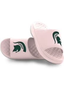 iSlide Motive Michigan State Spartans Mens Slides - Pink