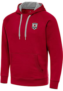 Antigua Sacramento Republic FC Mens Red Victory Long Sleeve Hoodie