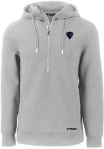 Cutter and Buck DePaul Blue Demons Mens Ash Roam Hood