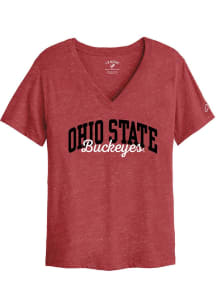 Womens Red Ohio State Buckeyes Intramural Tank Top