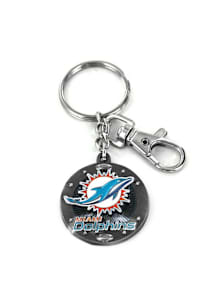 Miami Dolphins Impact Keychain - Blue