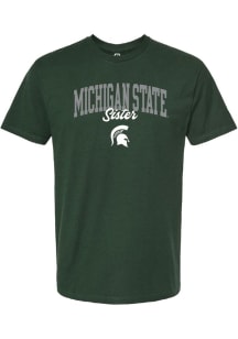 Michigan State Spartans Green Summit Sportswear Sister Short Sleeve T-Shirt
