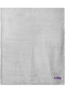 LSU Tigers Sweatshirt Throw Blanket Sweatshirt Blanket
