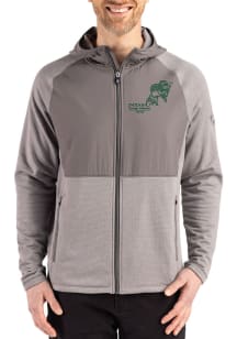 Cutter and Buck North Dakota State Bison Mens Graphite Peshastin Long Sleeve Full Zip Jacket