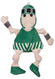 Green Michigan State Spartans Large Knottie Pet Toy