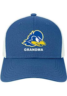 Delaware Fightin' Blue Hens Grandma Mid Pro Trucker Adjustable Hat - Blue