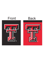 Texas Tech Red Raiders 30x40 2 Sided Red Black Silk Screen Banner