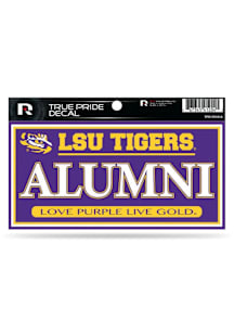 LSU Tigers True Pride Auto Decal - Purple