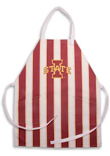 Iowa State Cyclones Vintage Striped Tailgate BBQ Apron