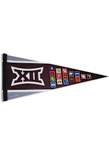 Big 12 Teams Pennant - Black