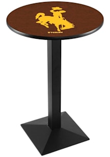 Wyoming Cowboys Square Base Pub Table
