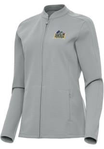 Womens Drexel Dragons Ash Antigua Regard Light Weight Jacket