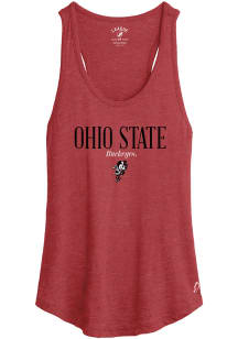 Womens Red Ohio State Buckeyes Intramural Tank Top