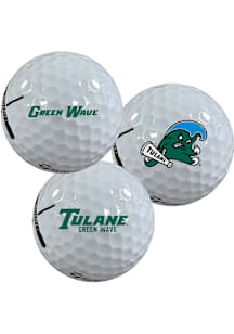 Tulane Green Wave team logo Golf Balls