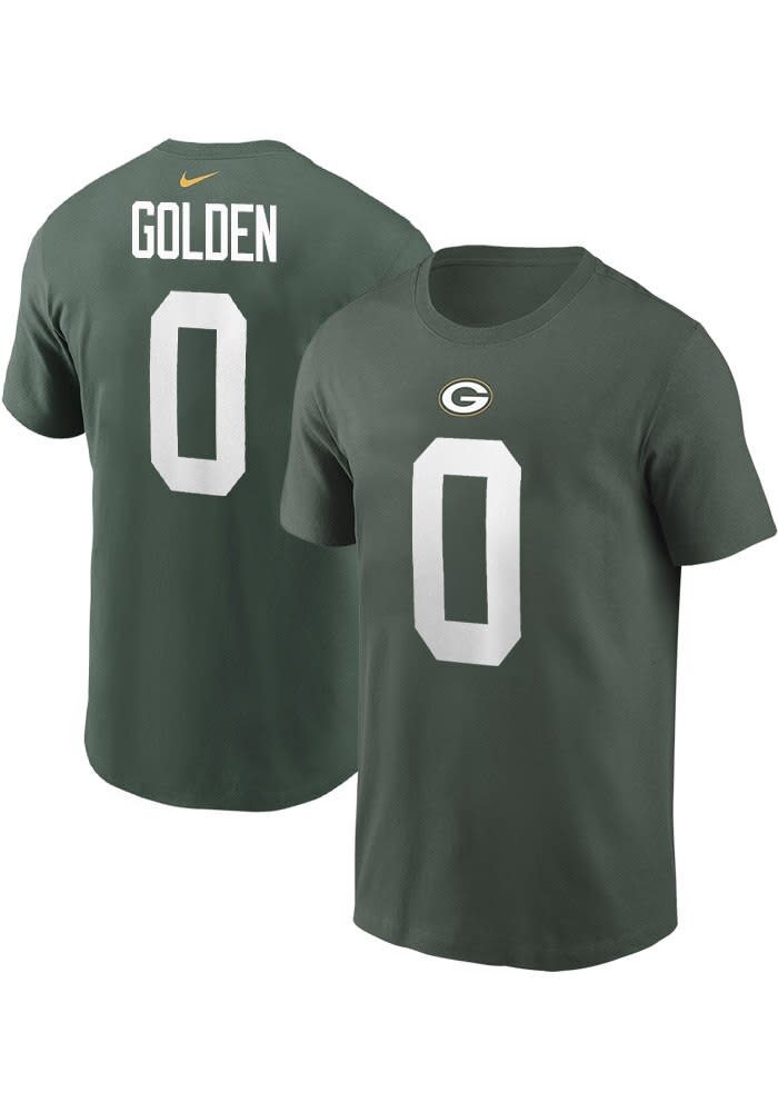Matthew Golden Green Bay Packers DARKGREEN Home Short Sleeve