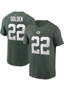 Matthew Golden Green Bay Packers Green Home Short Sleeve Player T Shirt